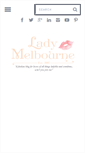 Mobile Screenshot of ladymelbourne.com.au